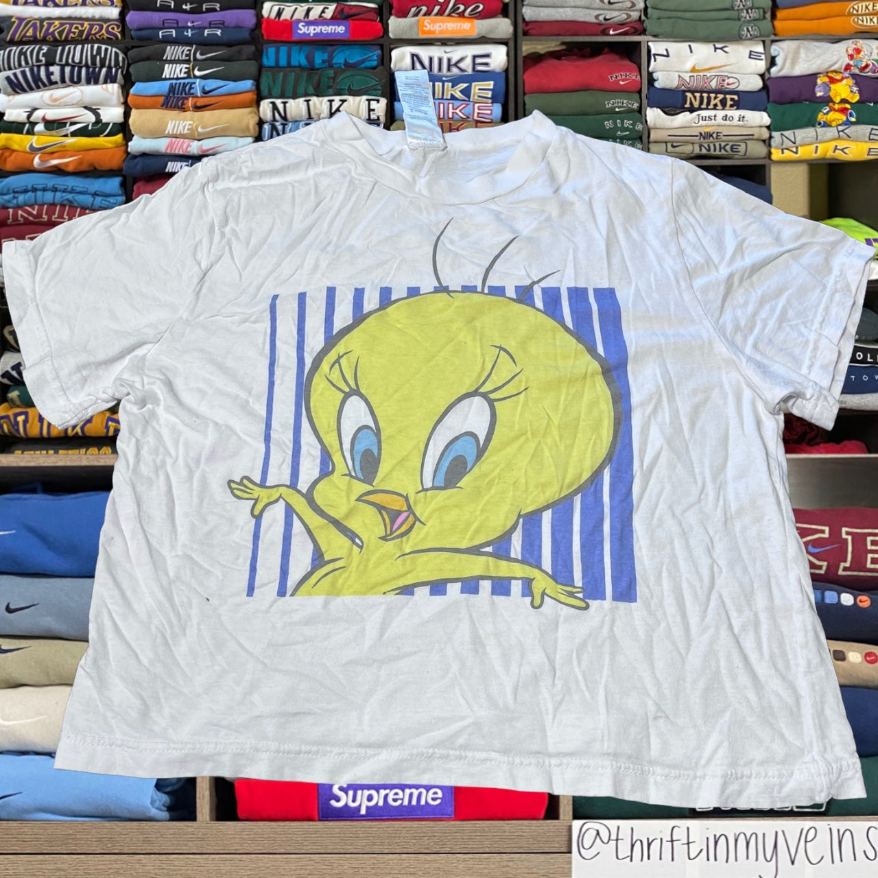 90s big print tweety bird looney tunes