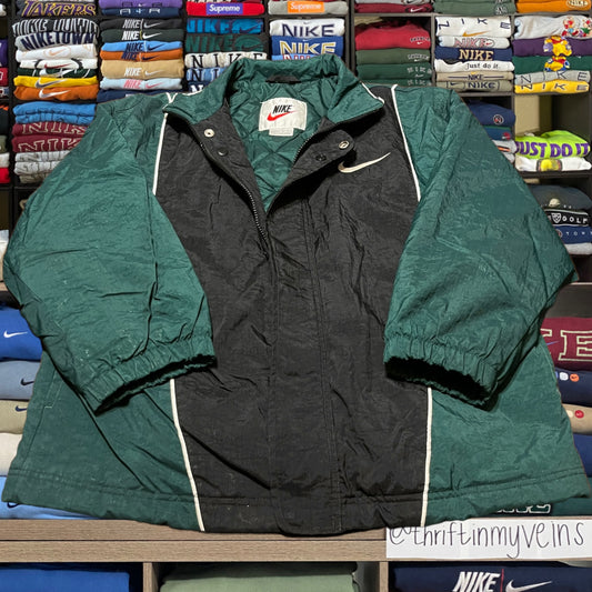 vintage 90s nike puffer jacket