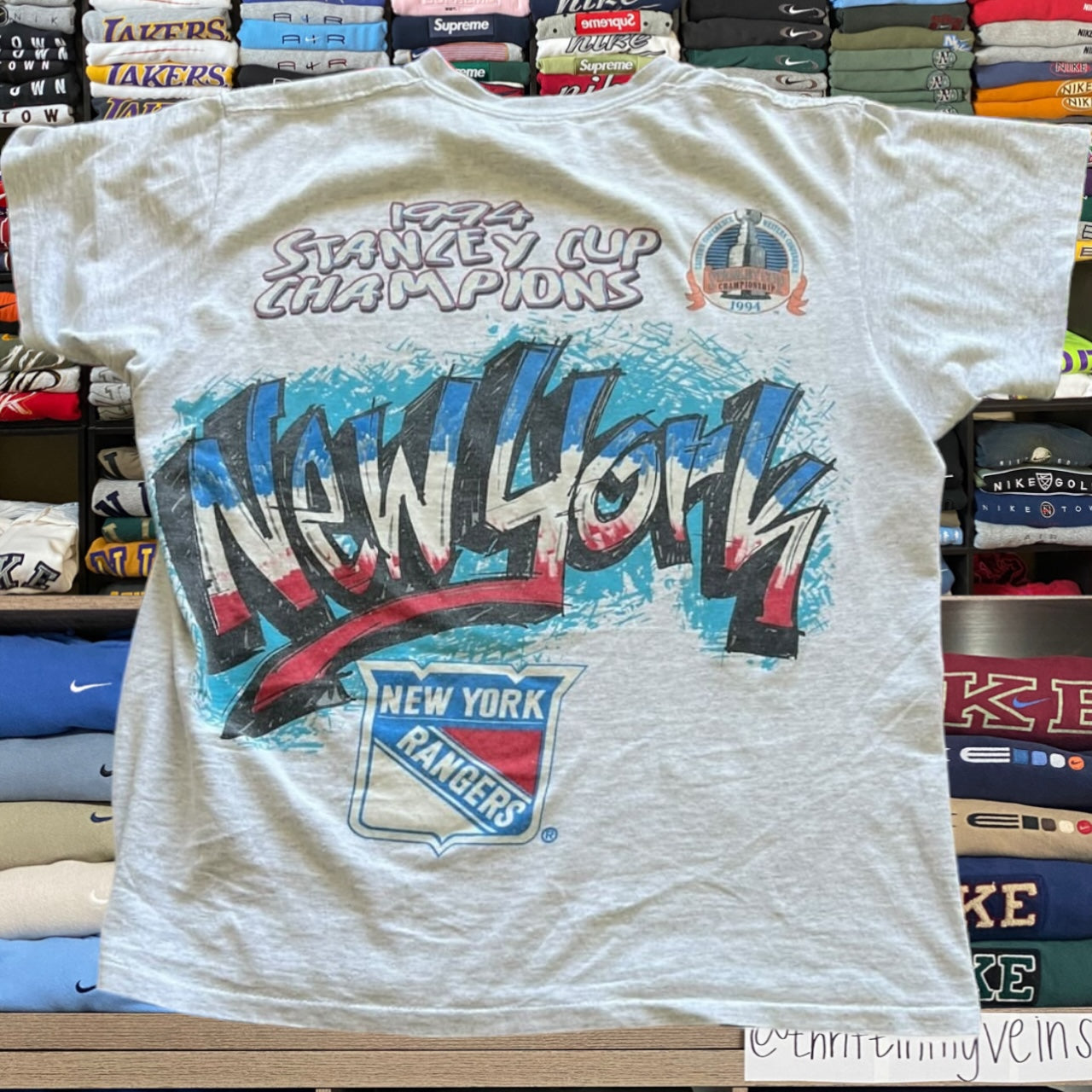 1994 New York rangers nhl hockey shirt ( large )