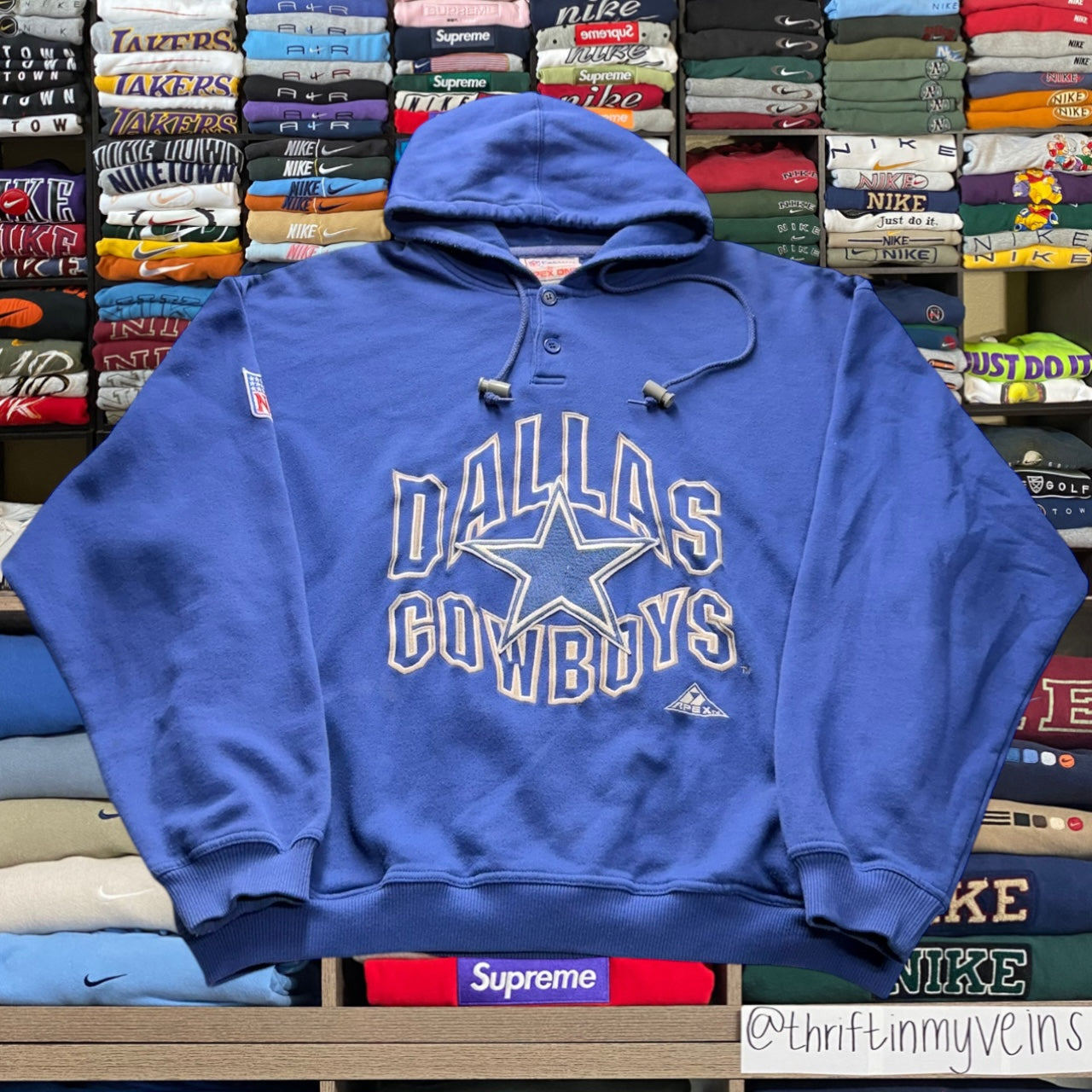 90s dallas cowboys hoodie (Xlarge)
