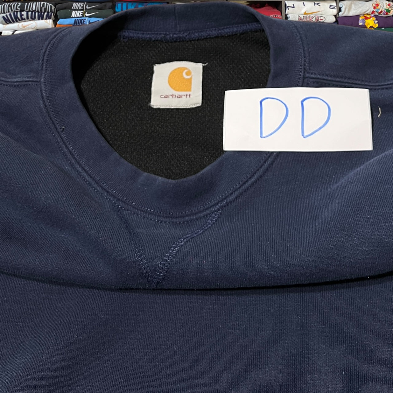 90s carhartt mesh interior sweater