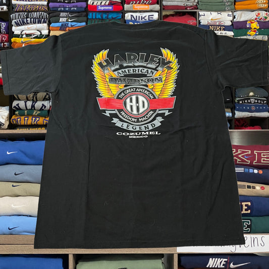 90s Harley Davidson biker shirt