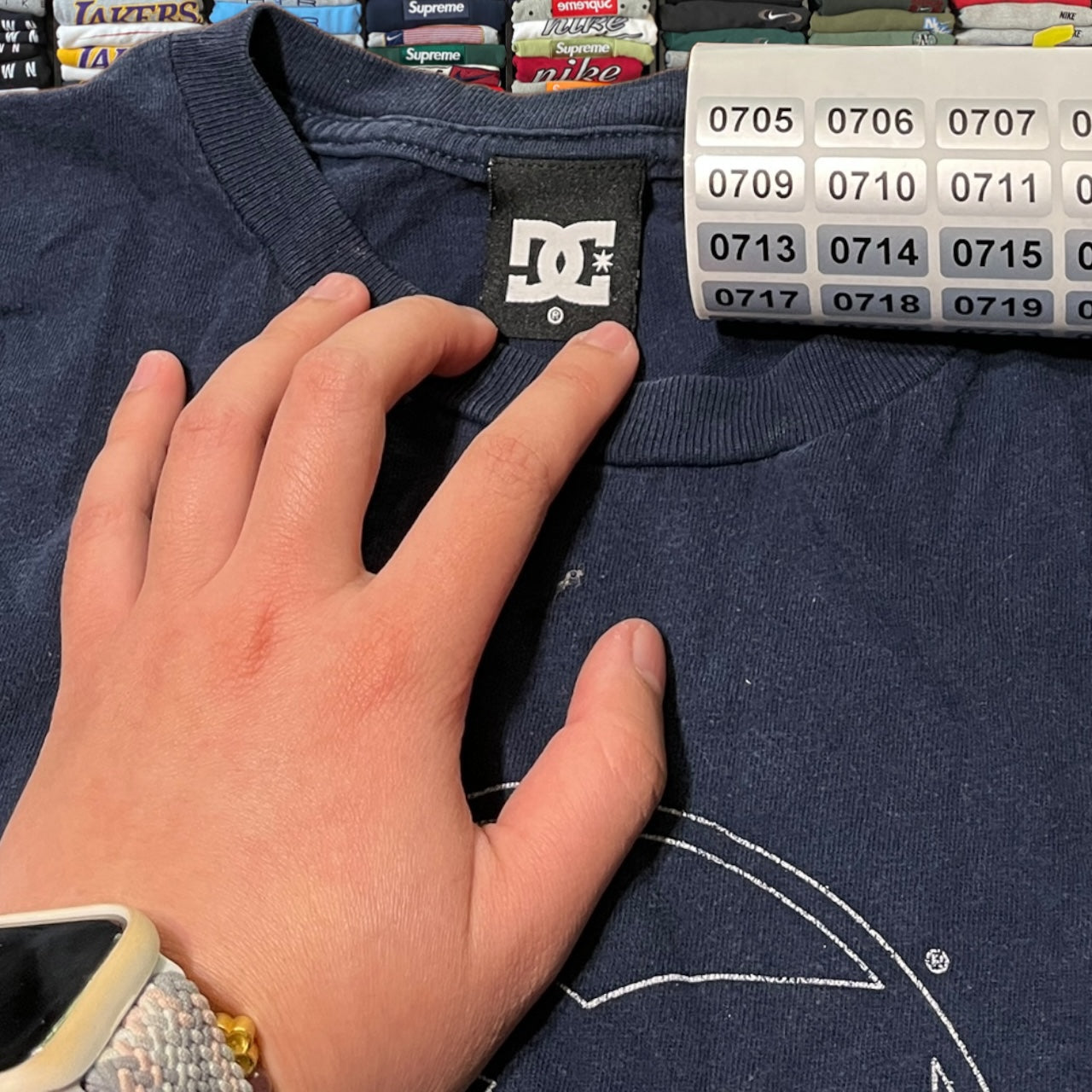 Vintage y2k dc shoes skater shirt