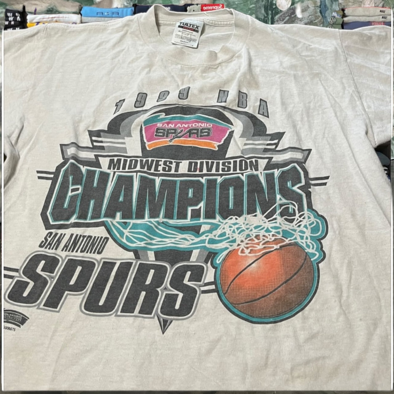 90s San Antonio spurs basketball shirt