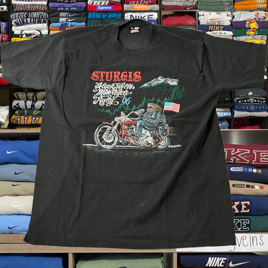 1996 sturgis biker motorcycle ( large )