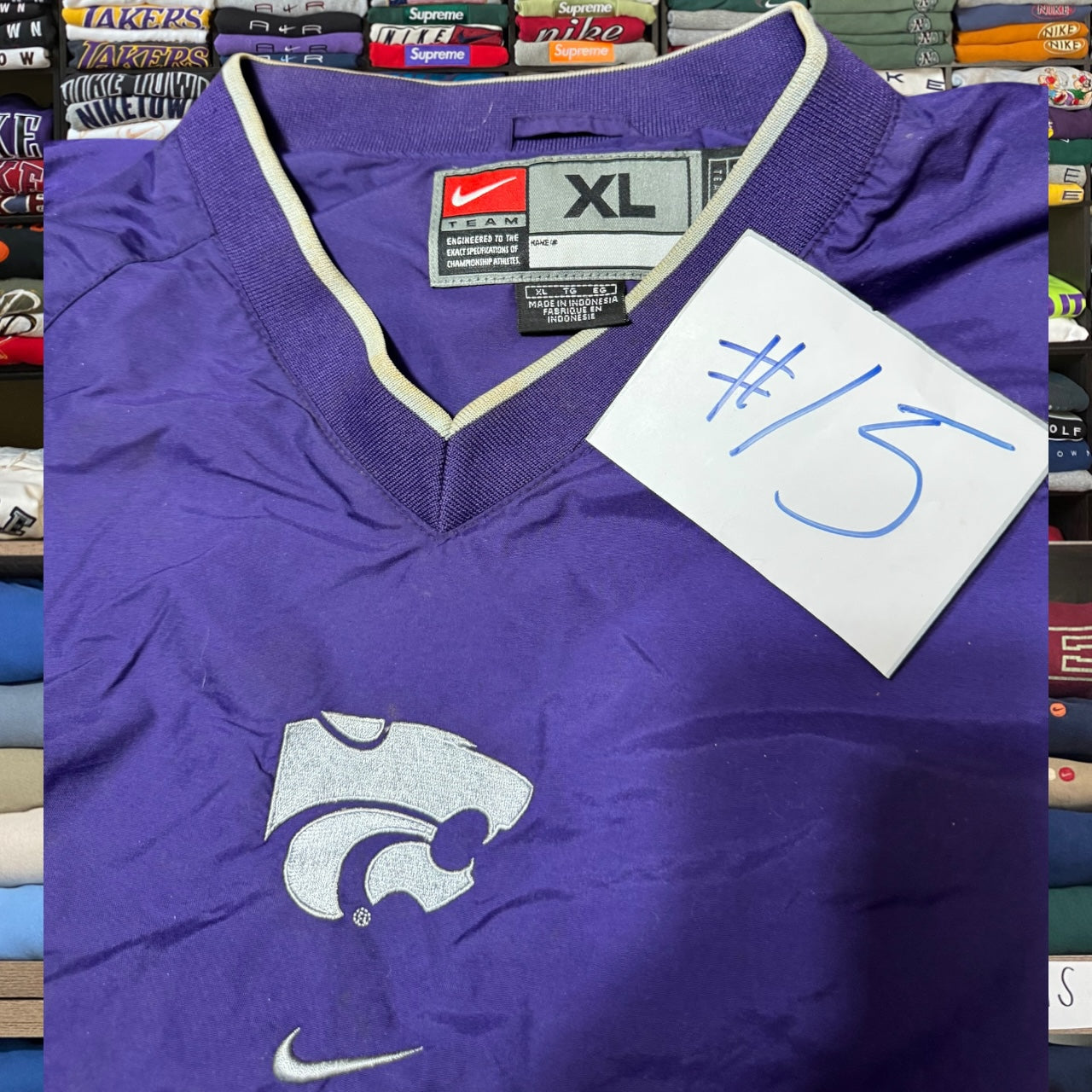 y2k kansas city x nike pull over (xlarge)