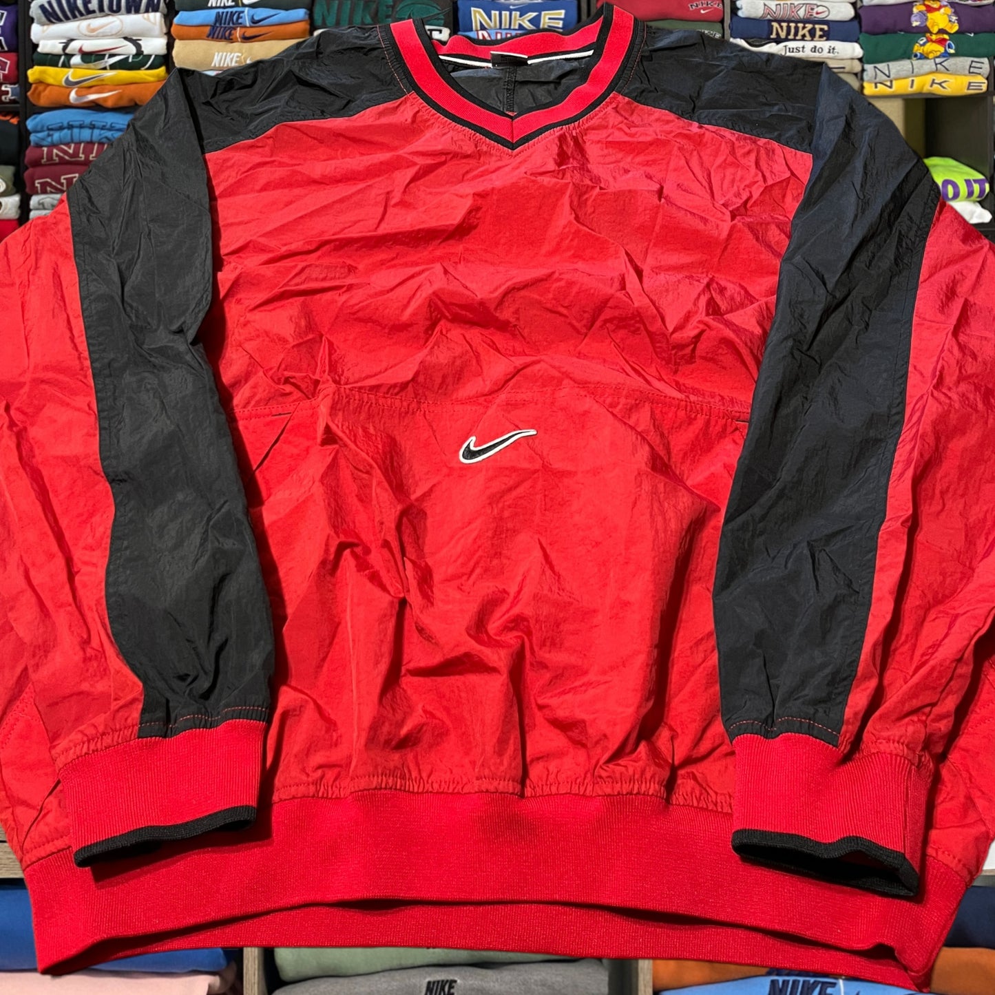 90s Nike pull over windbreaker
