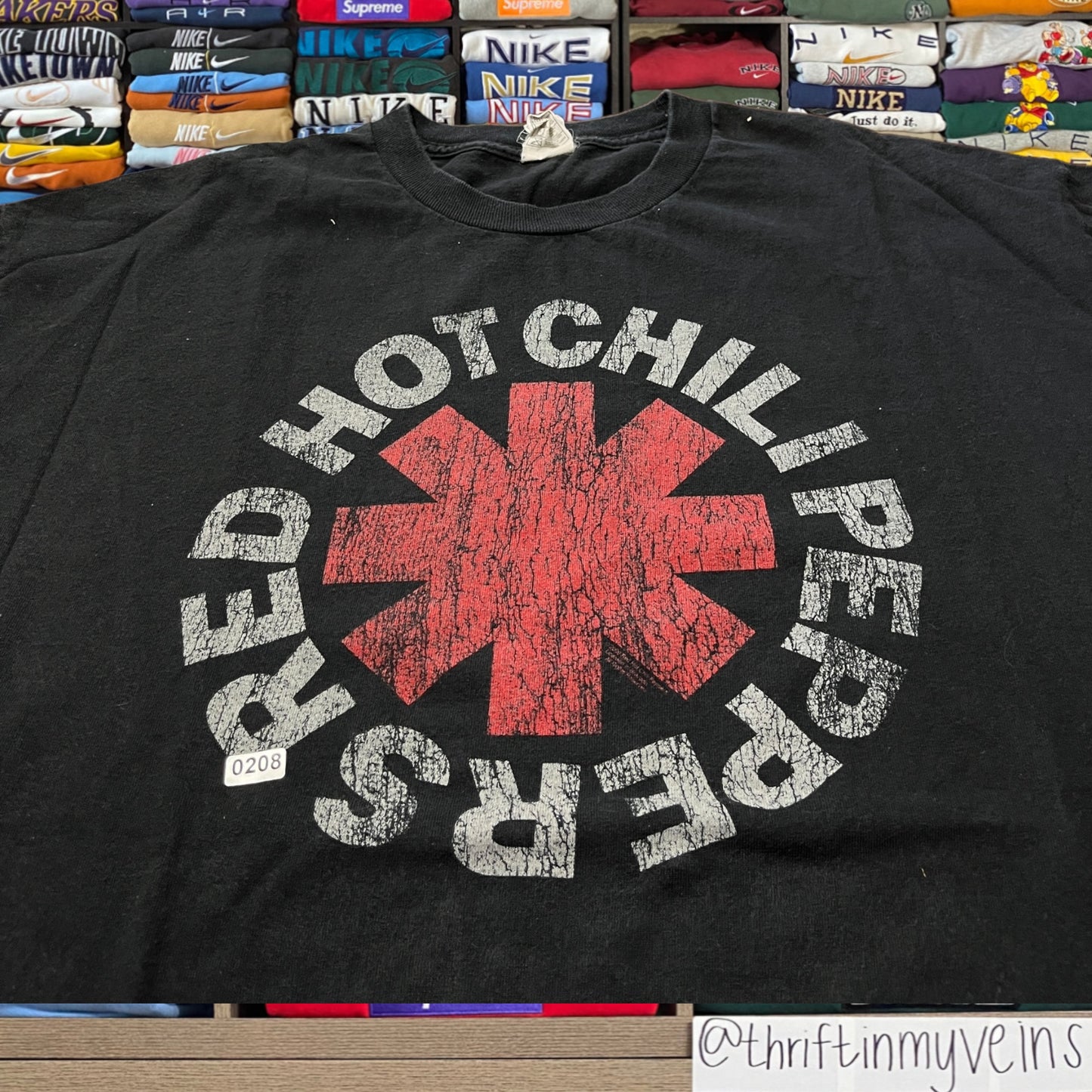 Y2K Red Hot Chili Peppers shirt