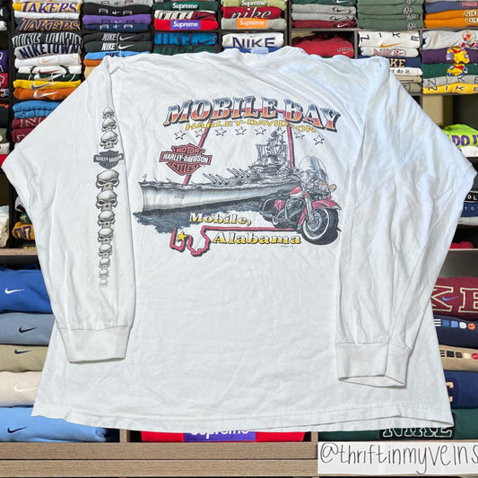 Vintage Y2K Harley Davidson long sleeve
