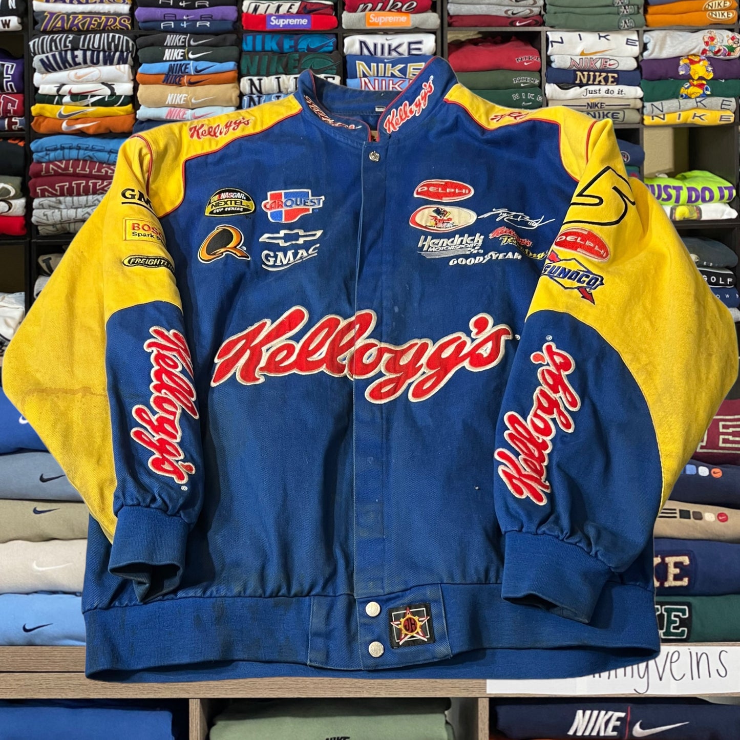 Vintage Jeff Hamilton nascar Kellogg jacket