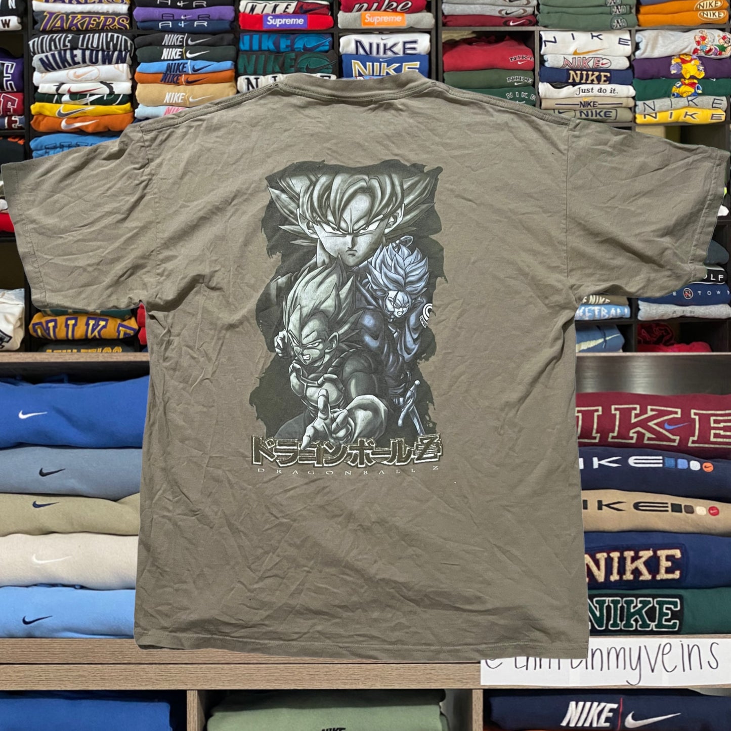 Vintage dragon ball. Brown shirt