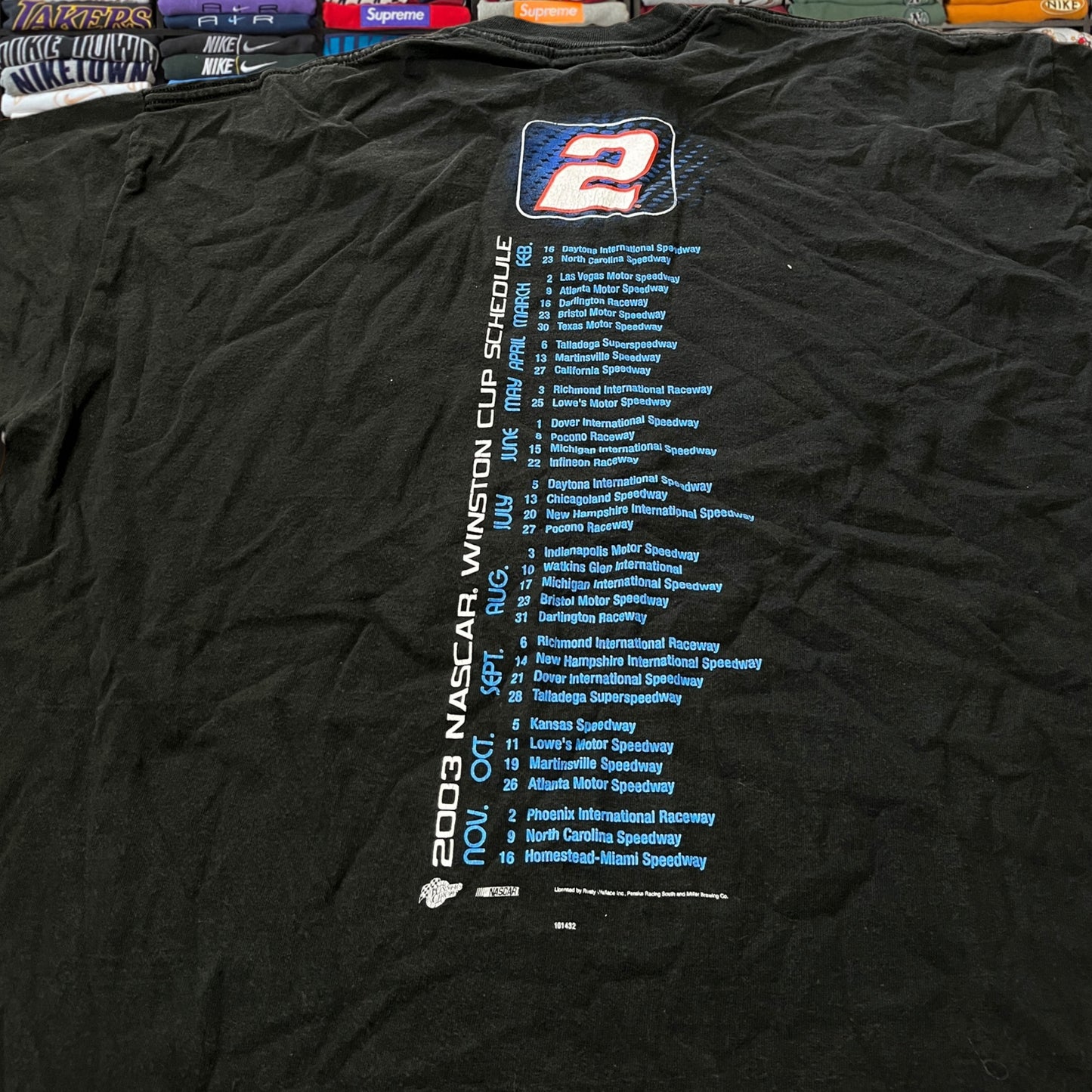 Y2K nascar shirt