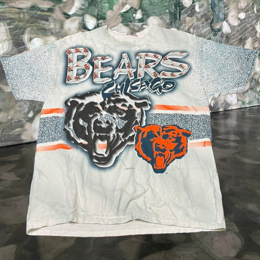 1994 Chicago bears nfl all over print shirt ( large )