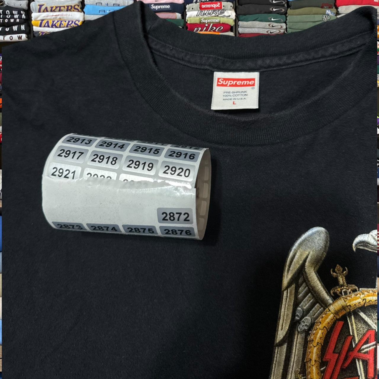 Supreme x slayer shirt (large)