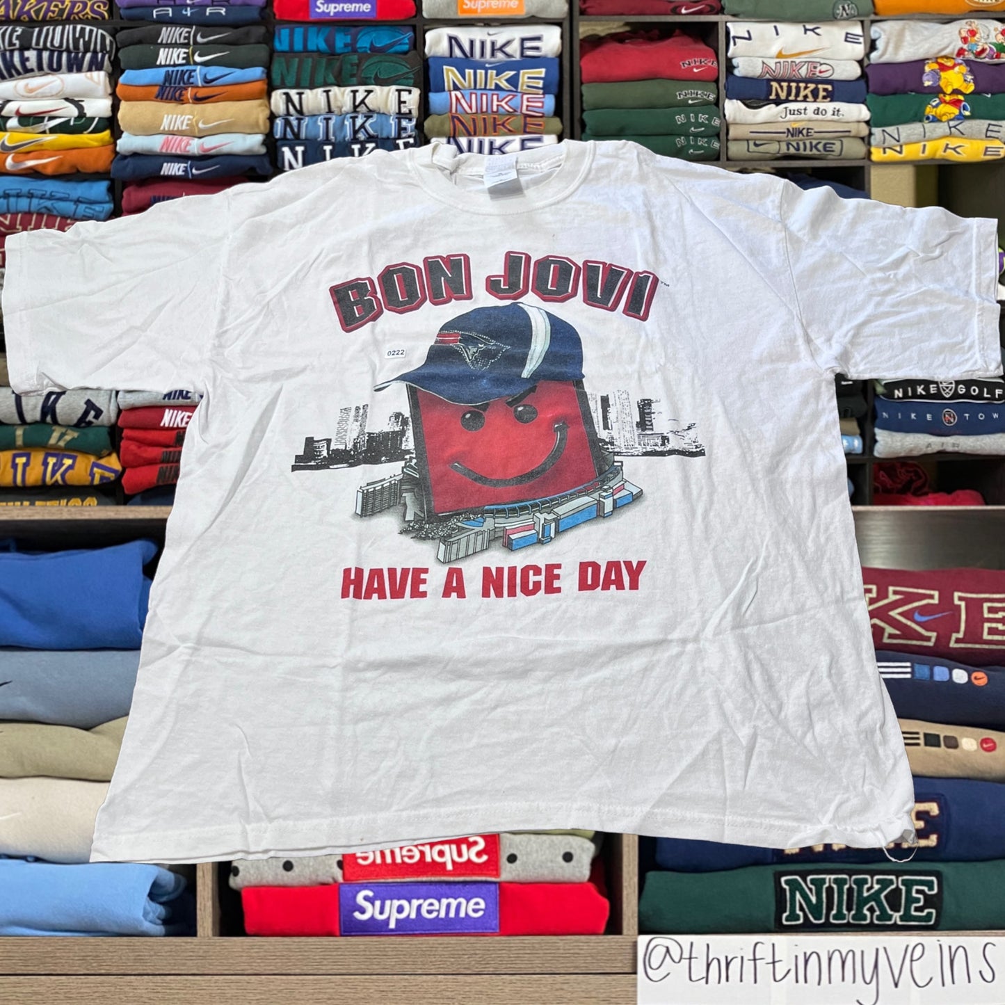 Y2K 2002 Bon Jovi shirt (xlarge)