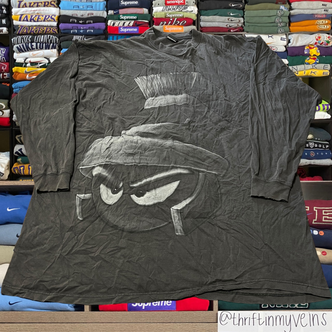 90s Marvin the martians looney tunes shirt