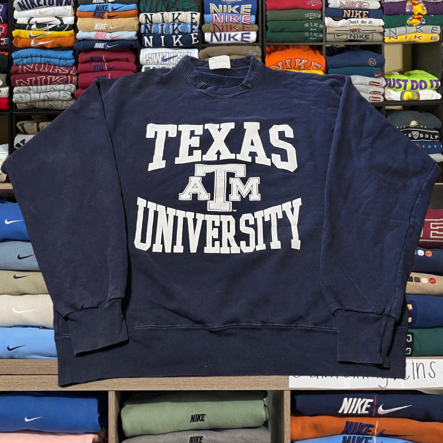 90s Texas university ATM sweater