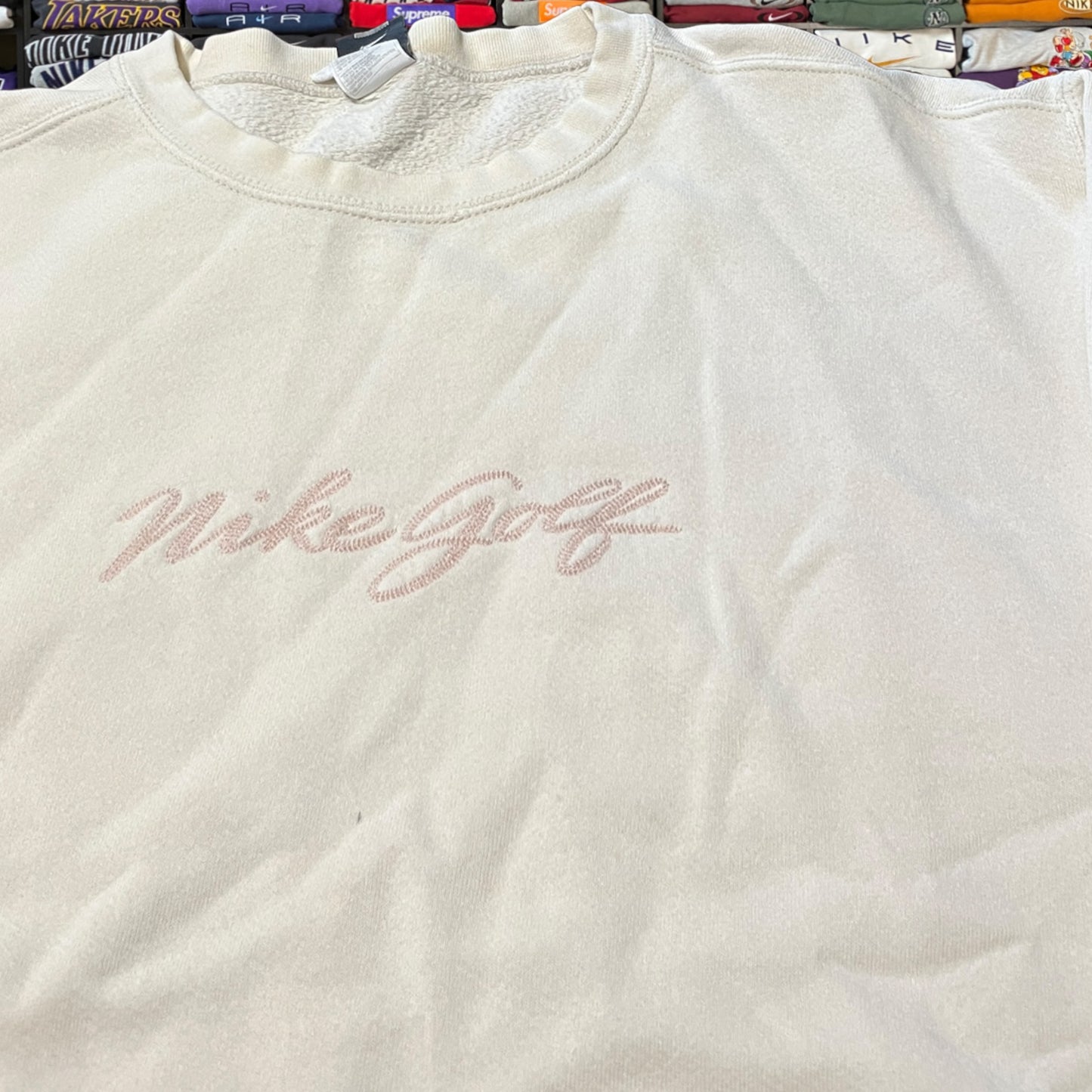 90s Nike golf crème sweater