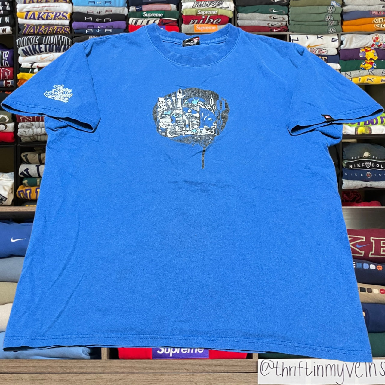 Y2k Quiksilver skater shirt