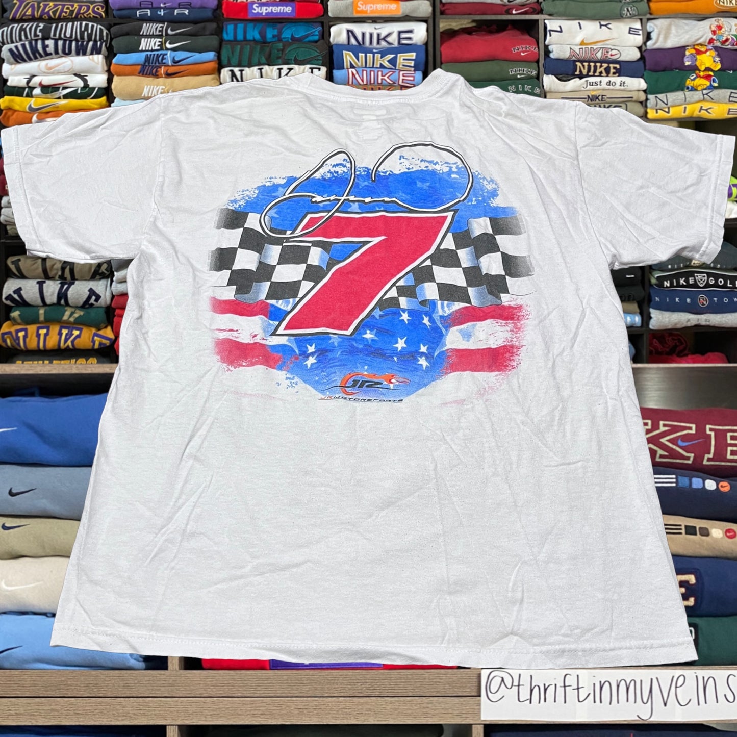 vintage nascar graphic shirt