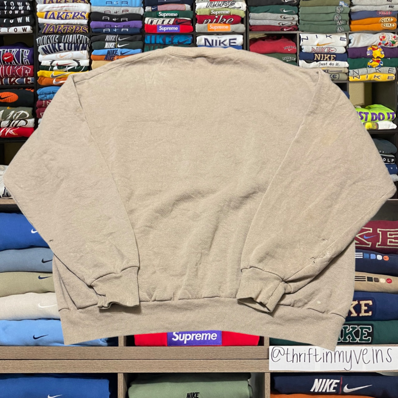 90s bum equipment sweatshirt (Xlarge)