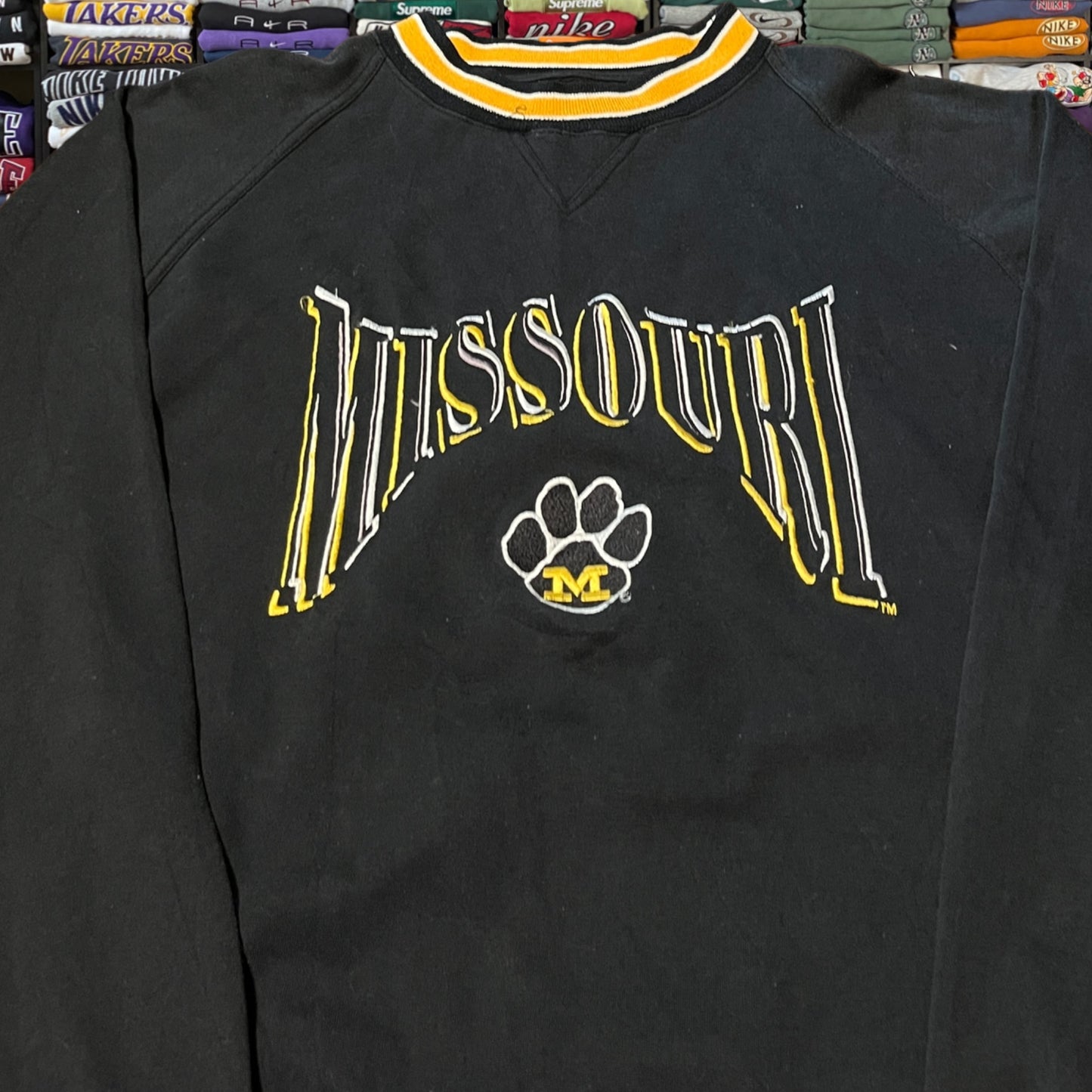 90s Missouri tigers university sweater