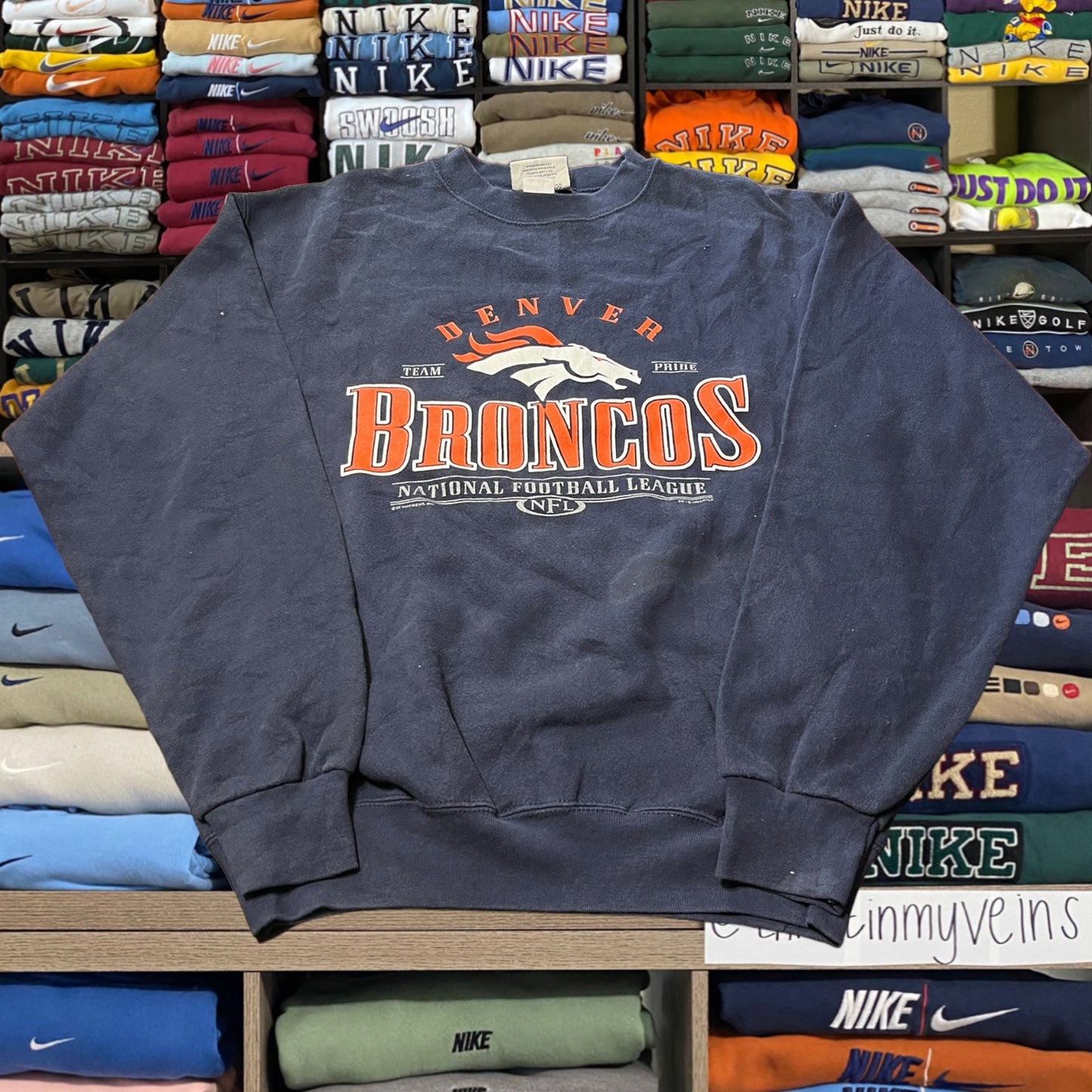 90s Denver broncos nfl football sweater