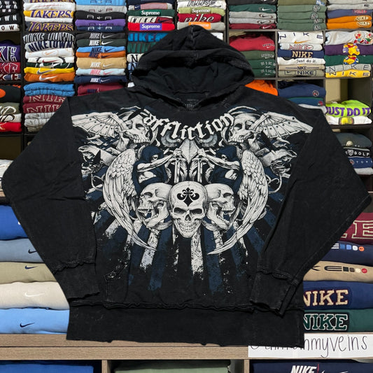 Affliction hoodie (medium)