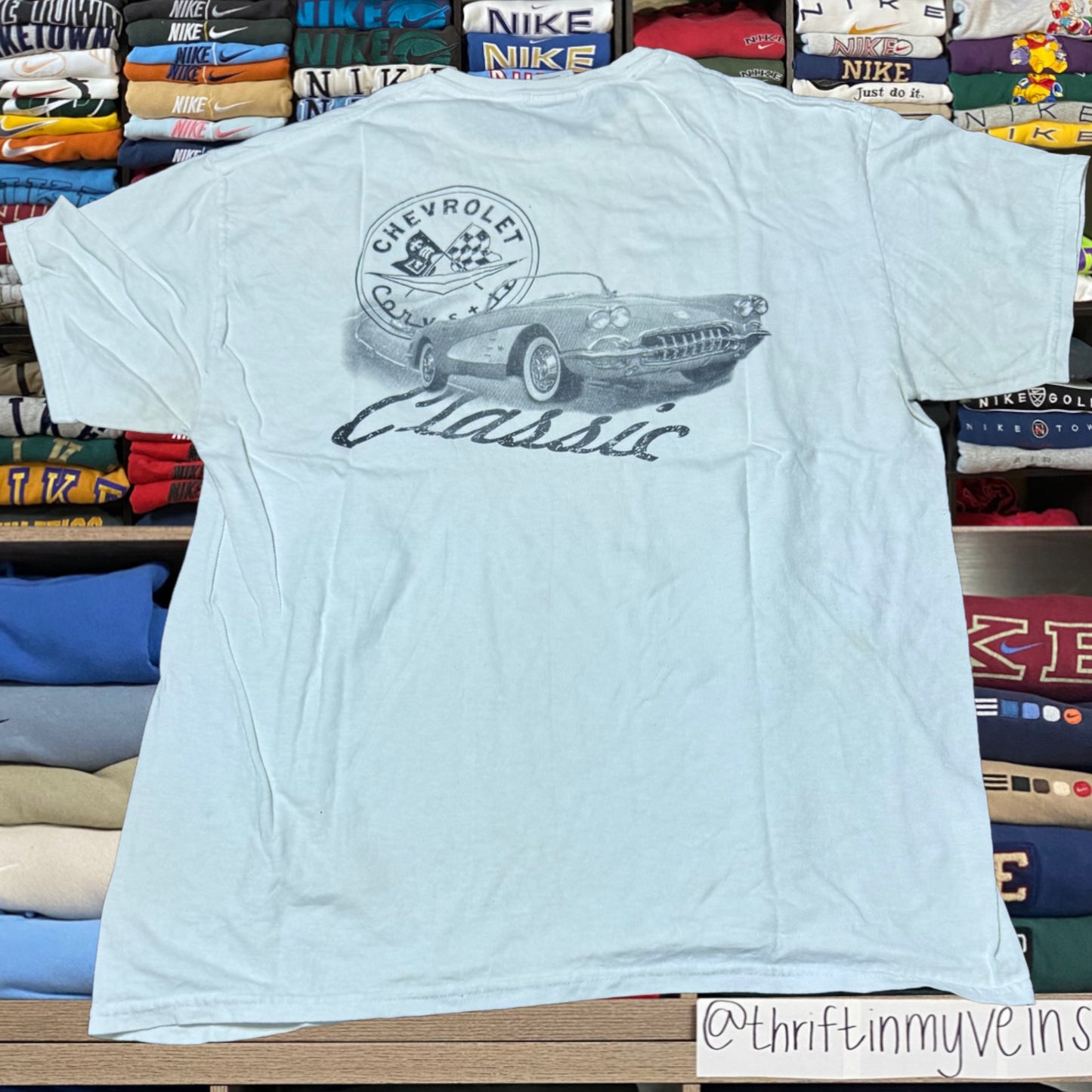 Y2K Chevrolet car shirt
