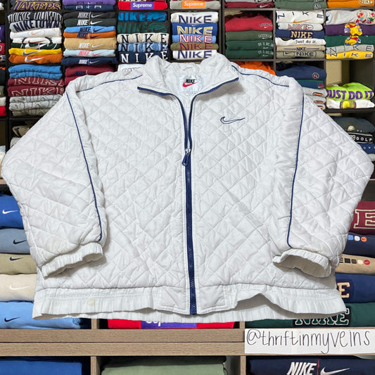 vintage 90s nike puffer jacket