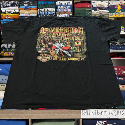 Vtg y2k Harley style motorcycle shirt