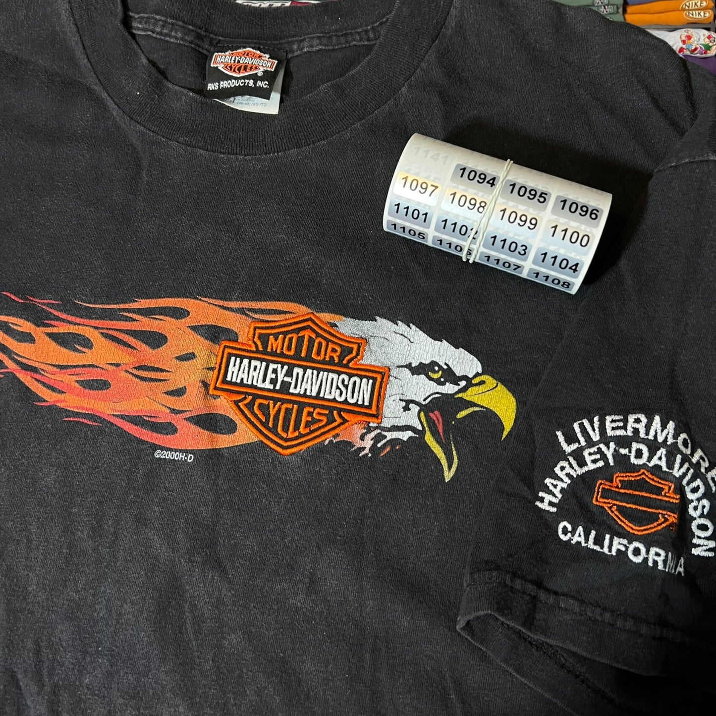 2000 Harley biker shirt ( xxlarge )