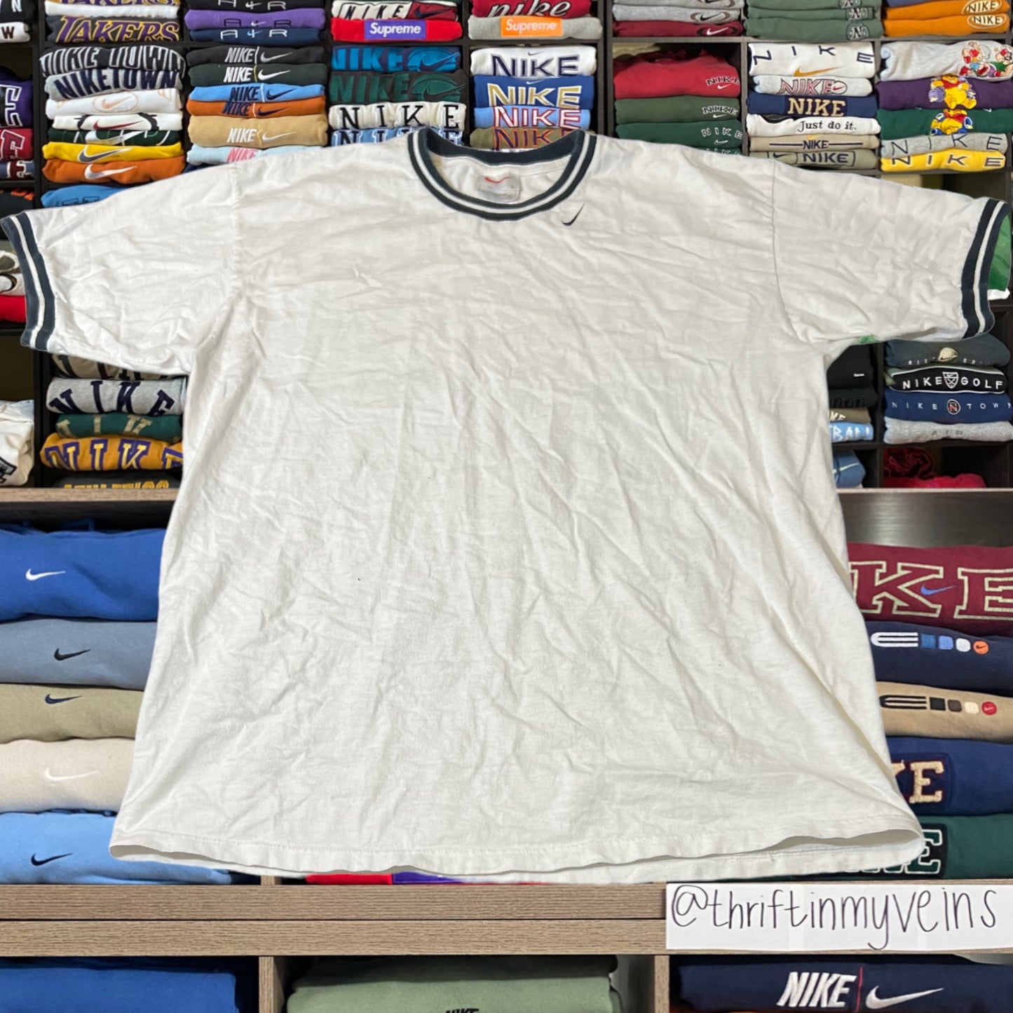 Vintage 90s Nike ringer shirt