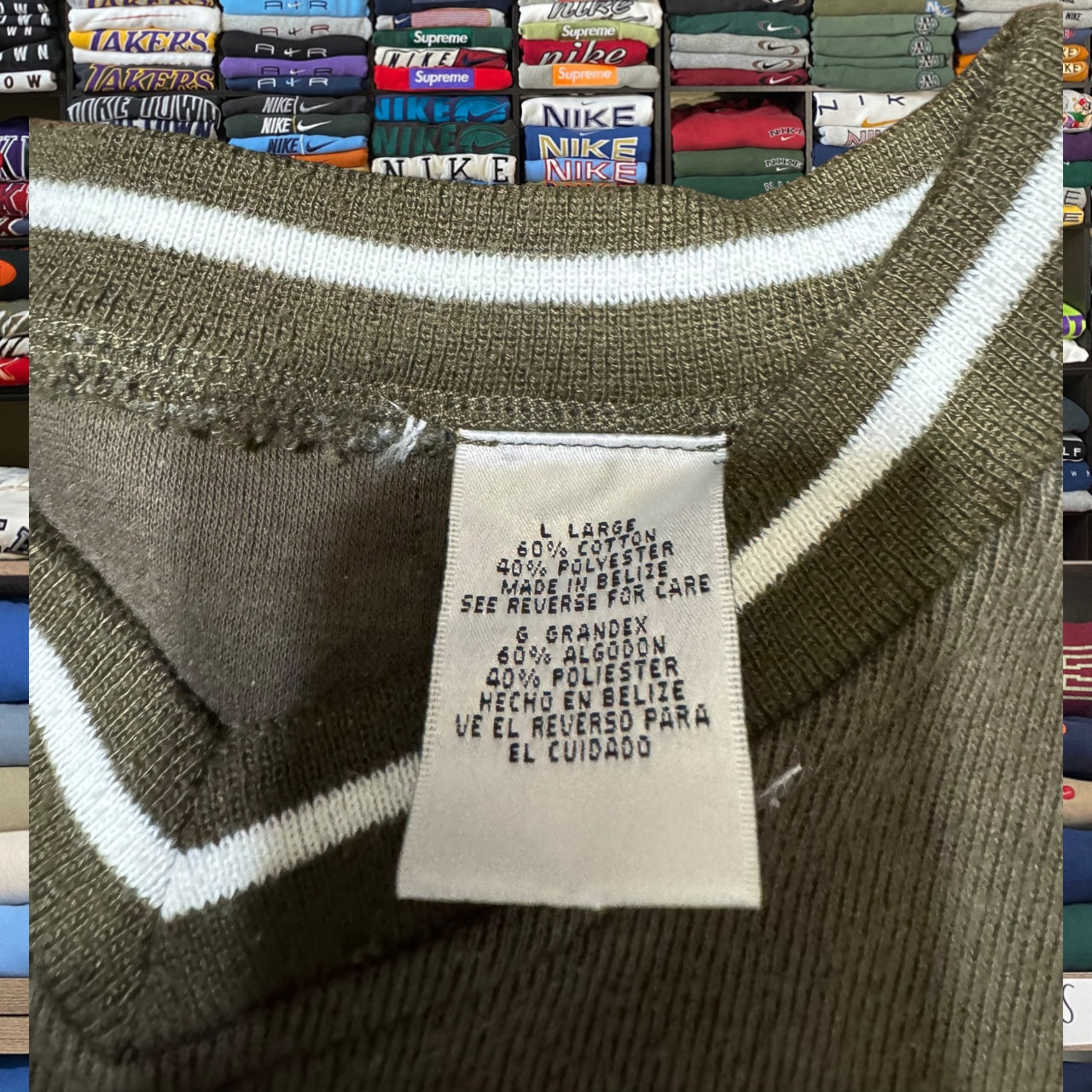 Y2K point zero style skater sweater (large)