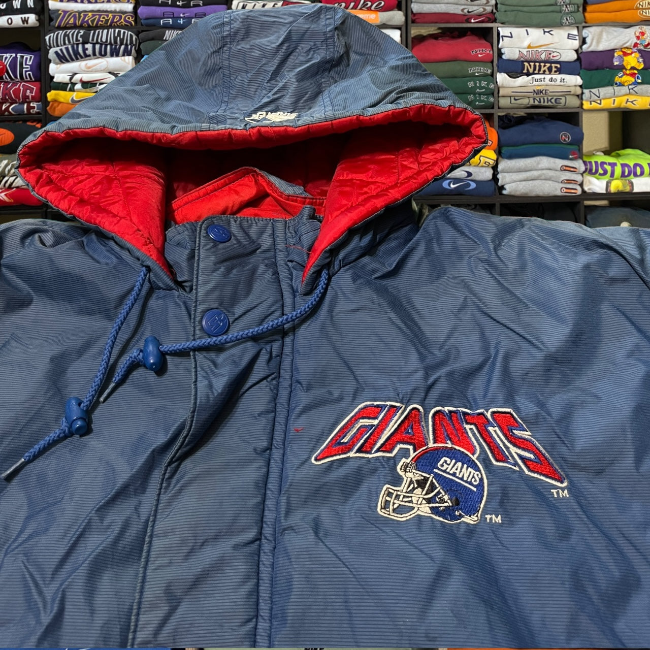 90s New York giants nfl puffer jacket