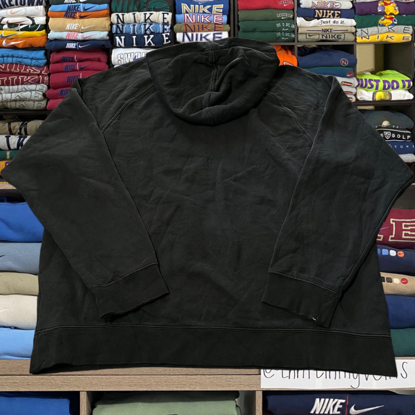 Y2K black Nike hoodie