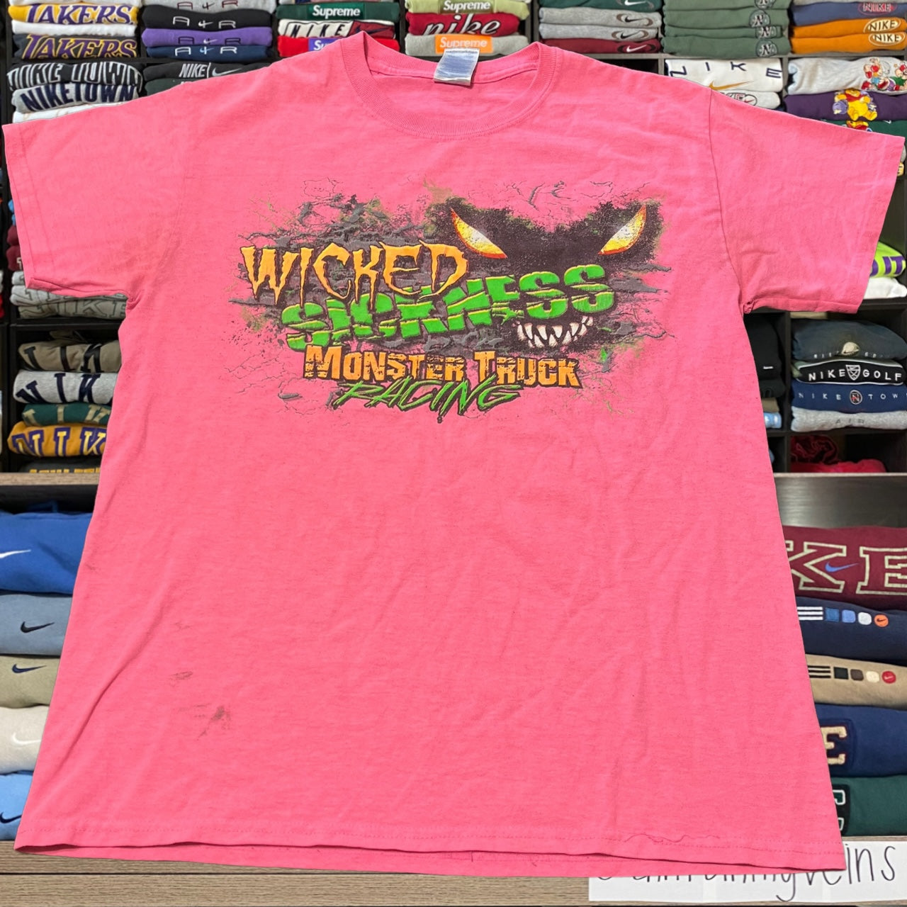 Y2K monster truck pink wicked sickness
