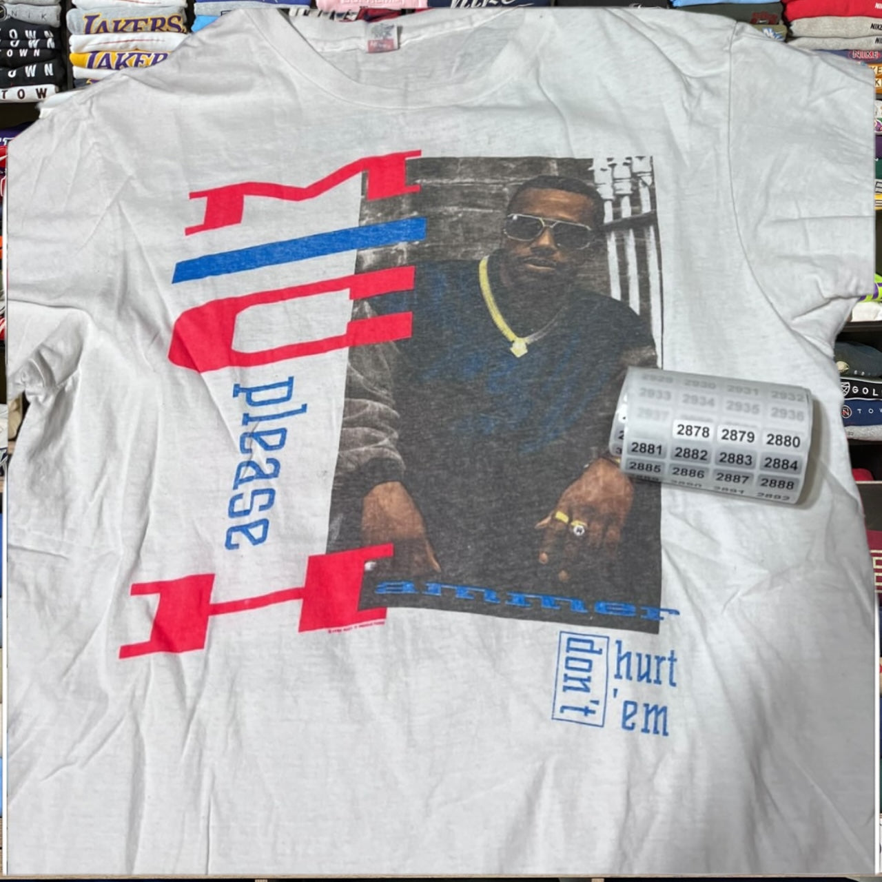 90s Mc hammer music shirt