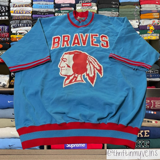 70s Atlanta braves sweater (large)