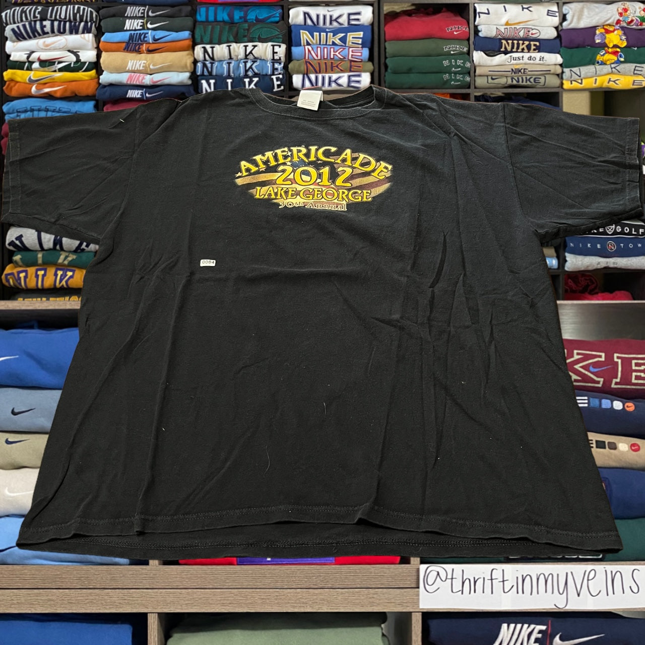 Vintage biker motorcycle 2012 shirt