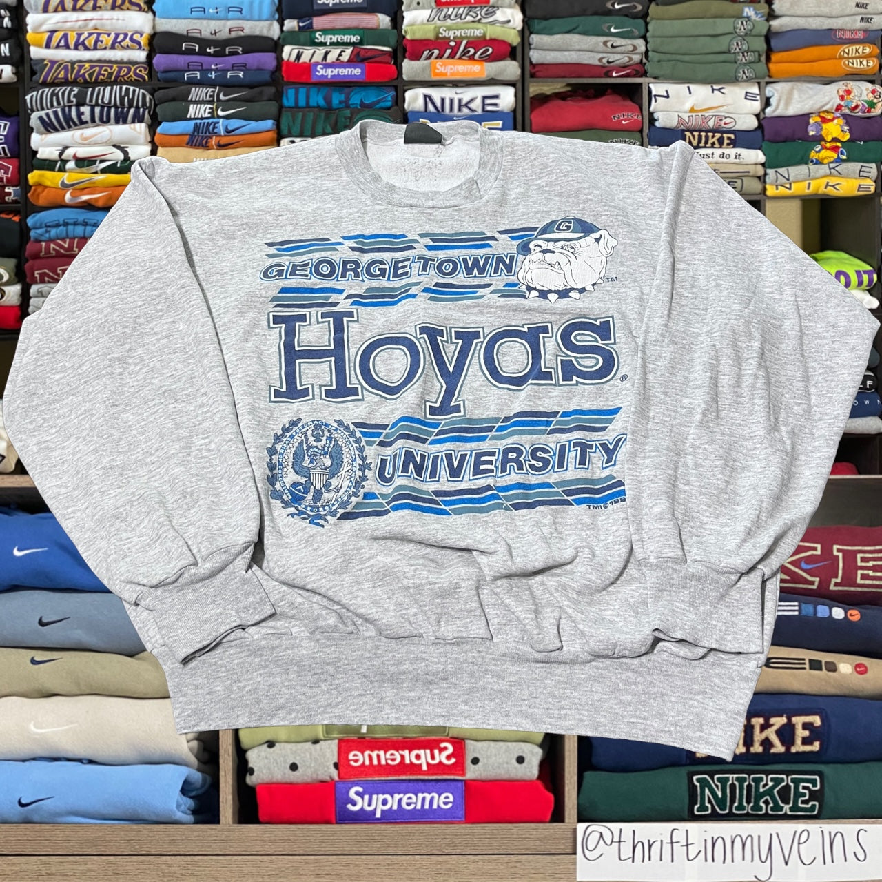 90s Georgetown Hoyas sweater