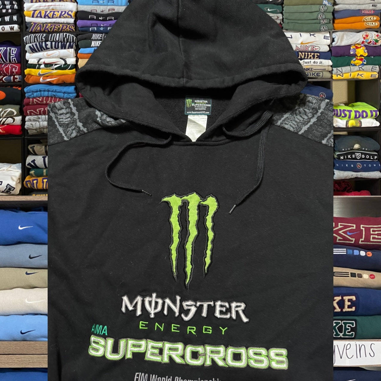 Monster energy drink skater sweater (medium)