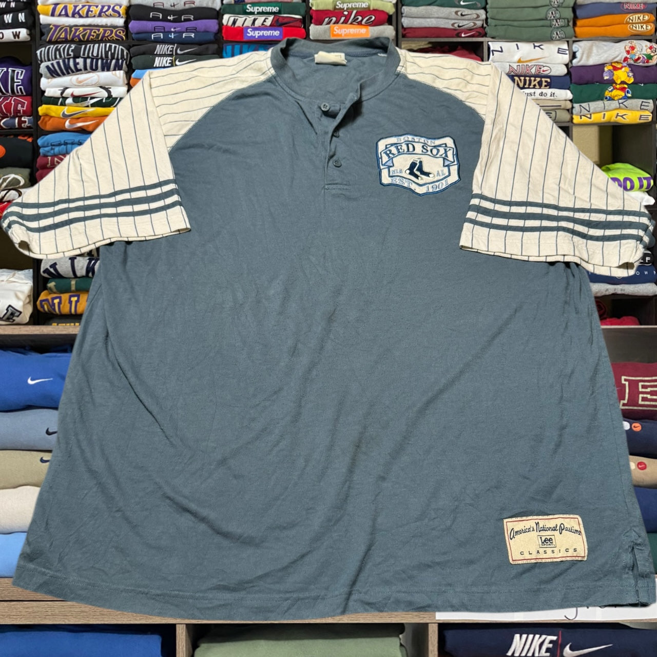 90s boston red sox mlb baseball shirt (xxlarge)
