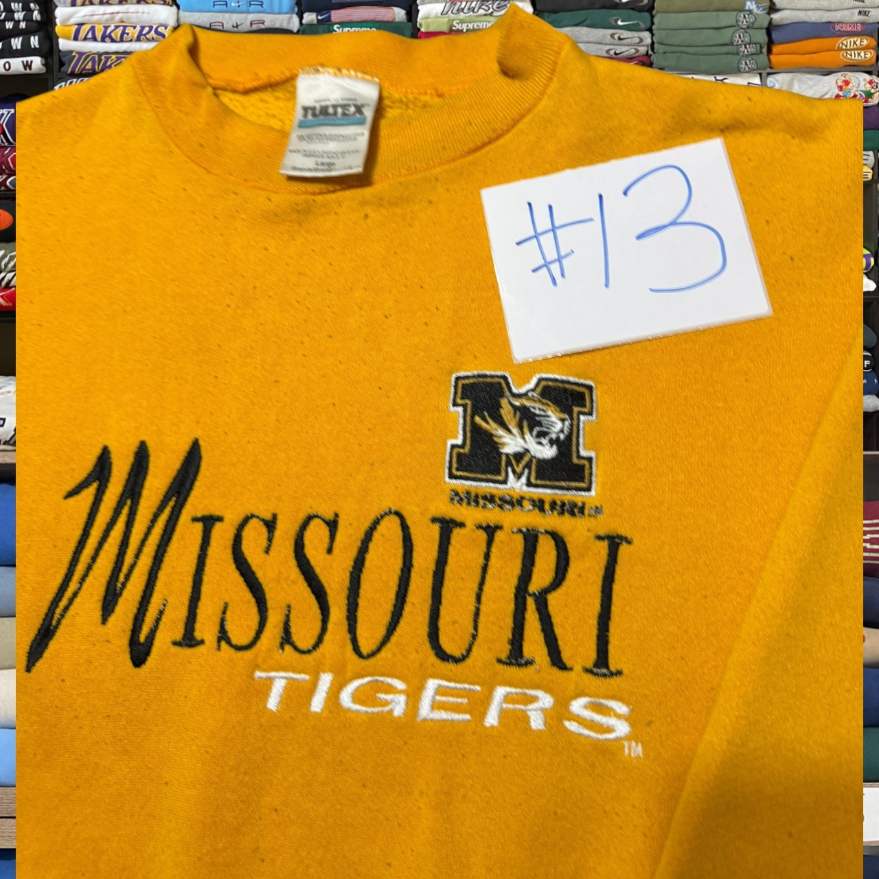 90s Missouri tigers sweater (large)