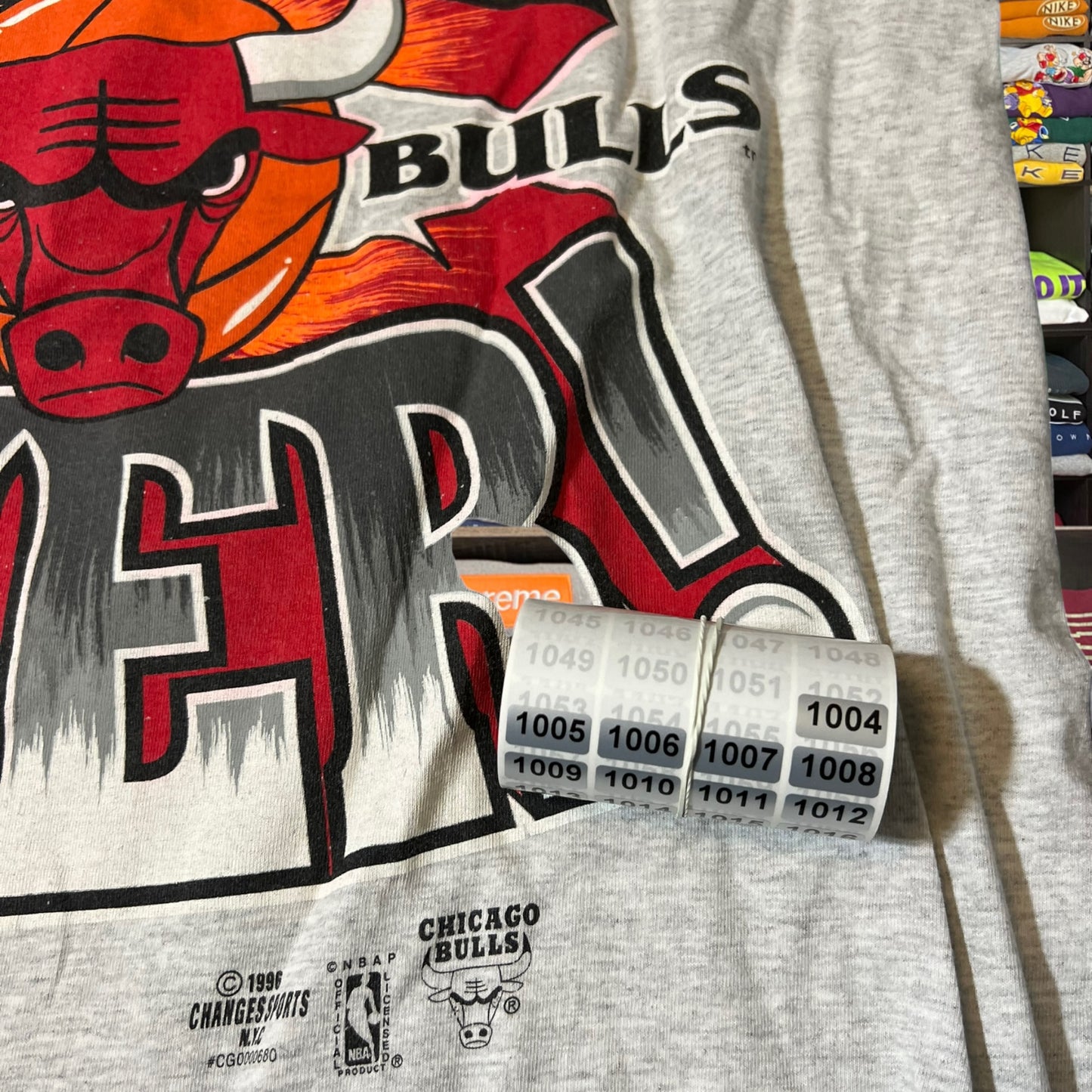 90s Chicago bulls nba basketballl shirt