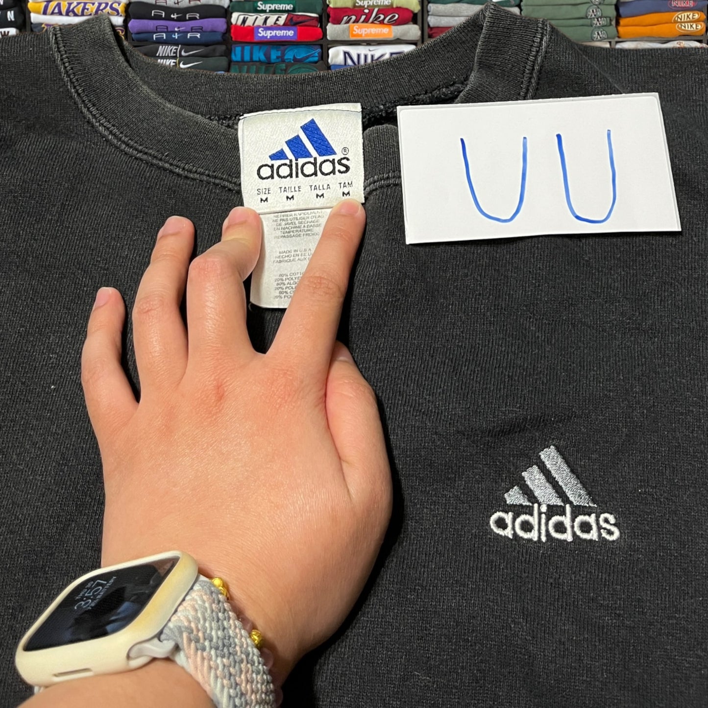 90s adidas sweater