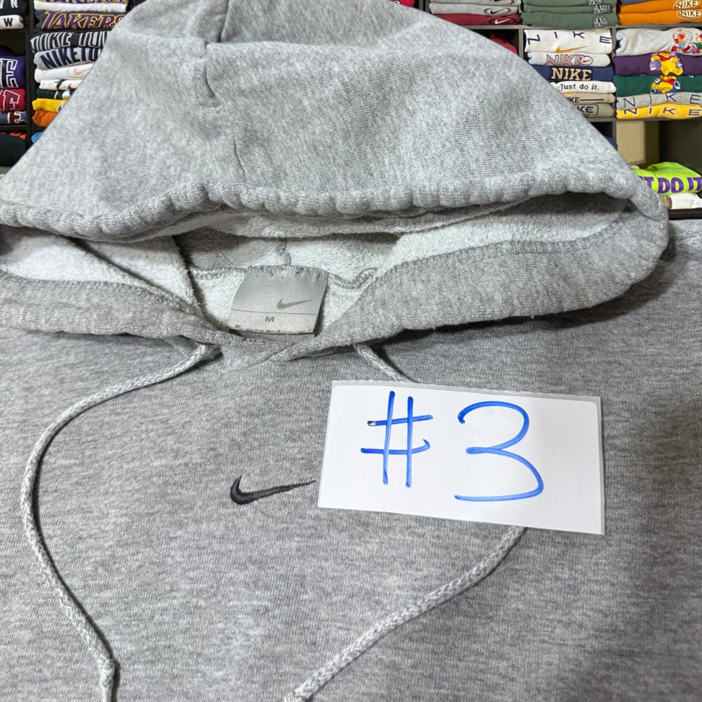 Y2K 2001 Nike center swoosh hoodie