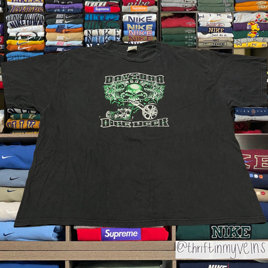 Vintage Y2K biker shirt