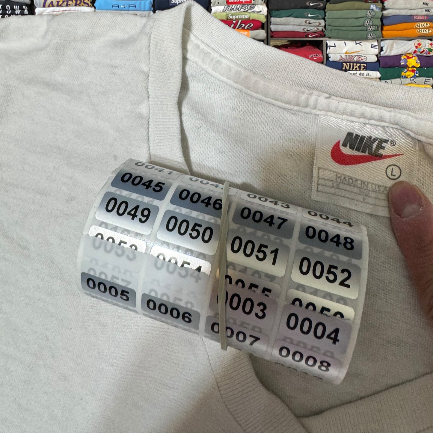 90s Nike white shirt