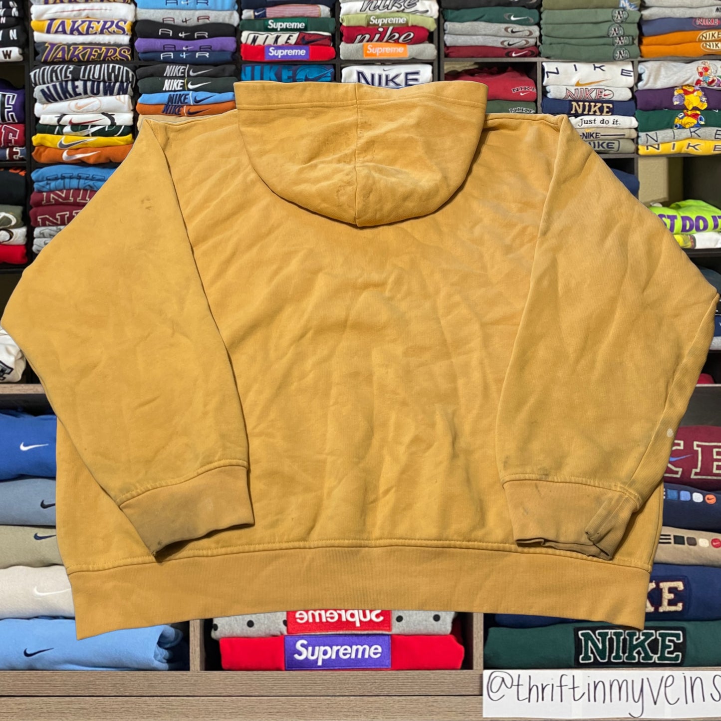 Y2K 2004 Nike swoosh logo hoodie